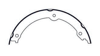 centric parts premium parking brake shoes  frsport 111.09430