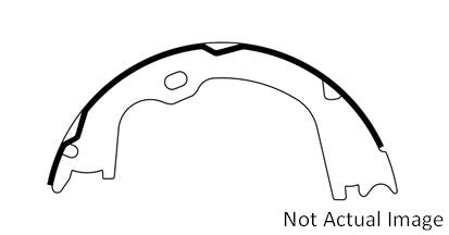 Stoptech Centric 08-17 Dodge Ram 1500 Premium Parking Brake Shoes 111.09470