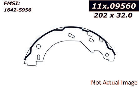 Stoptech Centric Premium Brake Shoes - Rear 111.09560