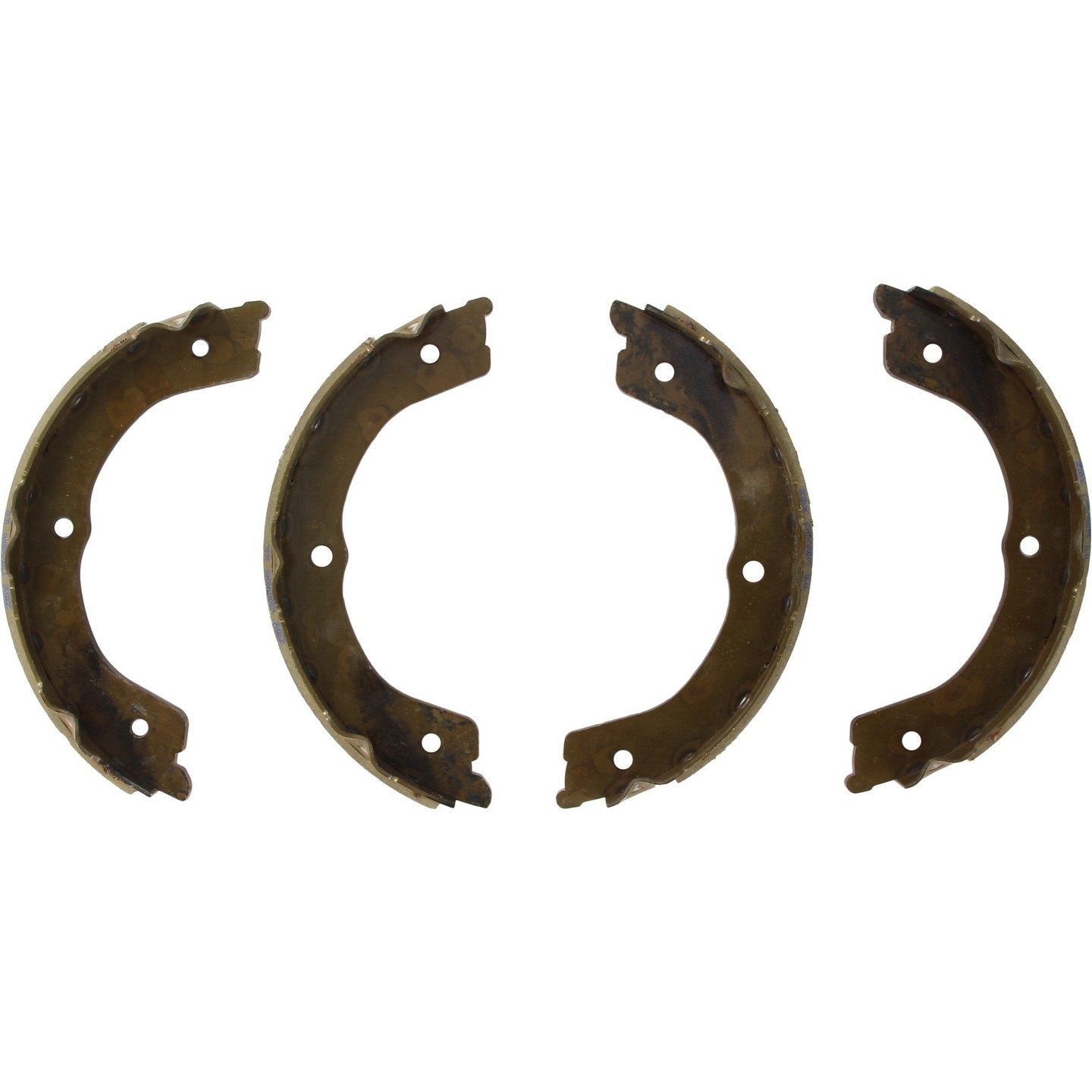 StopTech Premium Parking Brake Shoes  top view frsport 111.10020