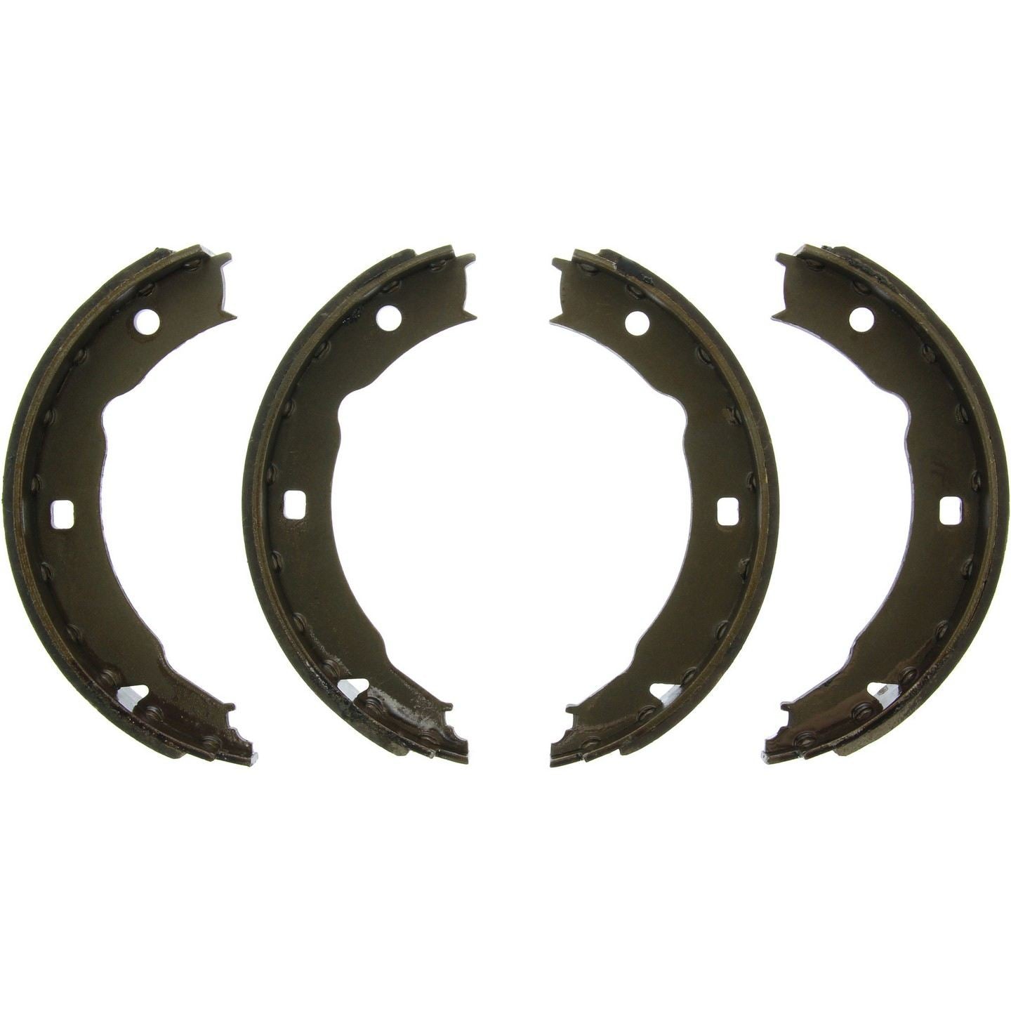 StopTech Premium Parking Brake Shoes  top view frsport 111.10150