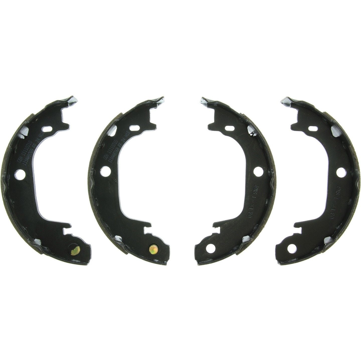 StopTech Premium Parking Brake Shoes  top view frsport 111.10310