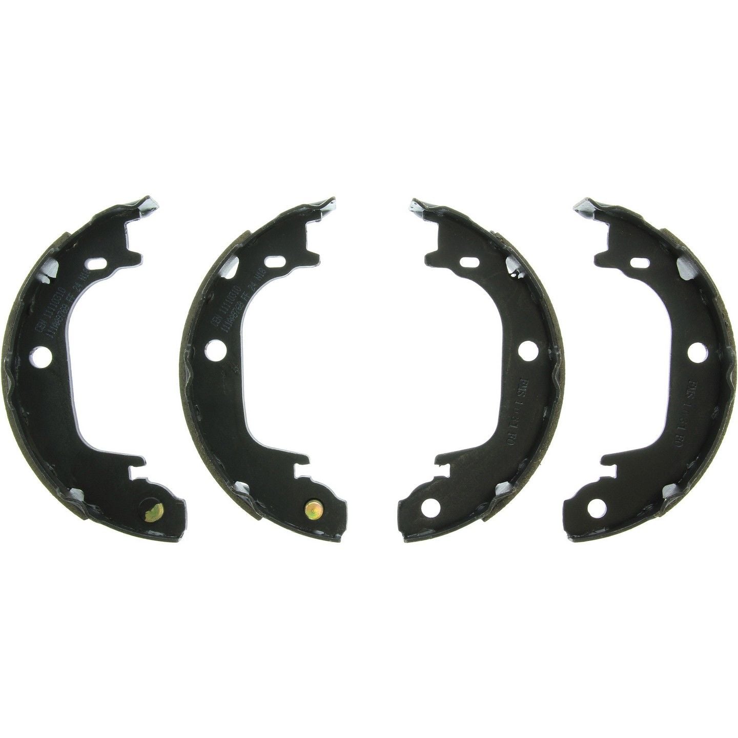 Centric Parts Premium Parking Brake Shoes  top view frsport 111.10310