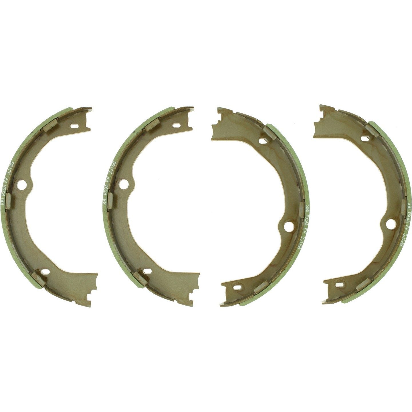 Stoptech Centric Premium Parking Brake Shoes - Rear PB 111.10510