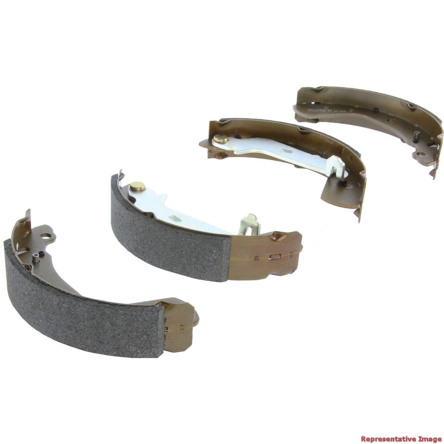 Stoptech Centric 06-15 Ford Fiesta Premium Parking Brake Shoes 111.10731