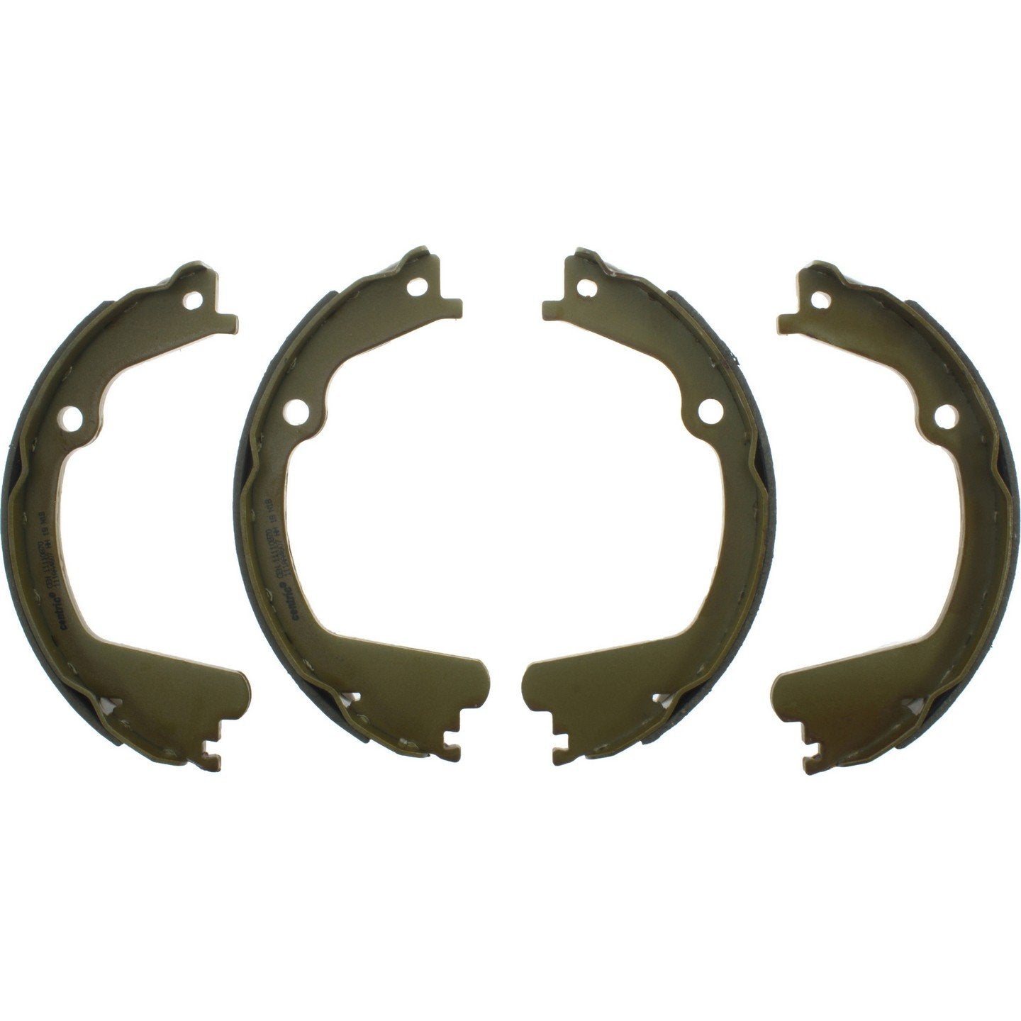 Centric Parts Premium Parking Brake Shoes  top view frsport 111.10870