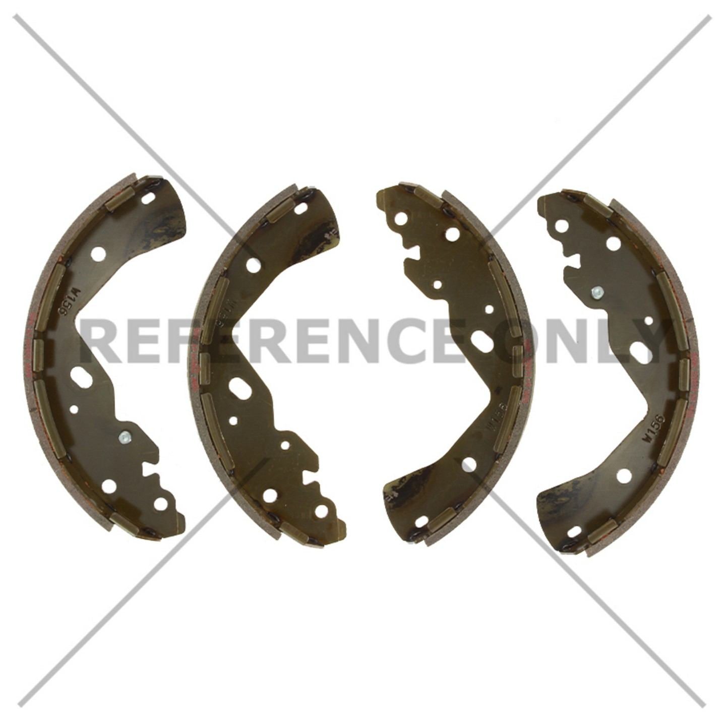 Centric Parts Premium Brake Shoes  top view frsport 111.10960