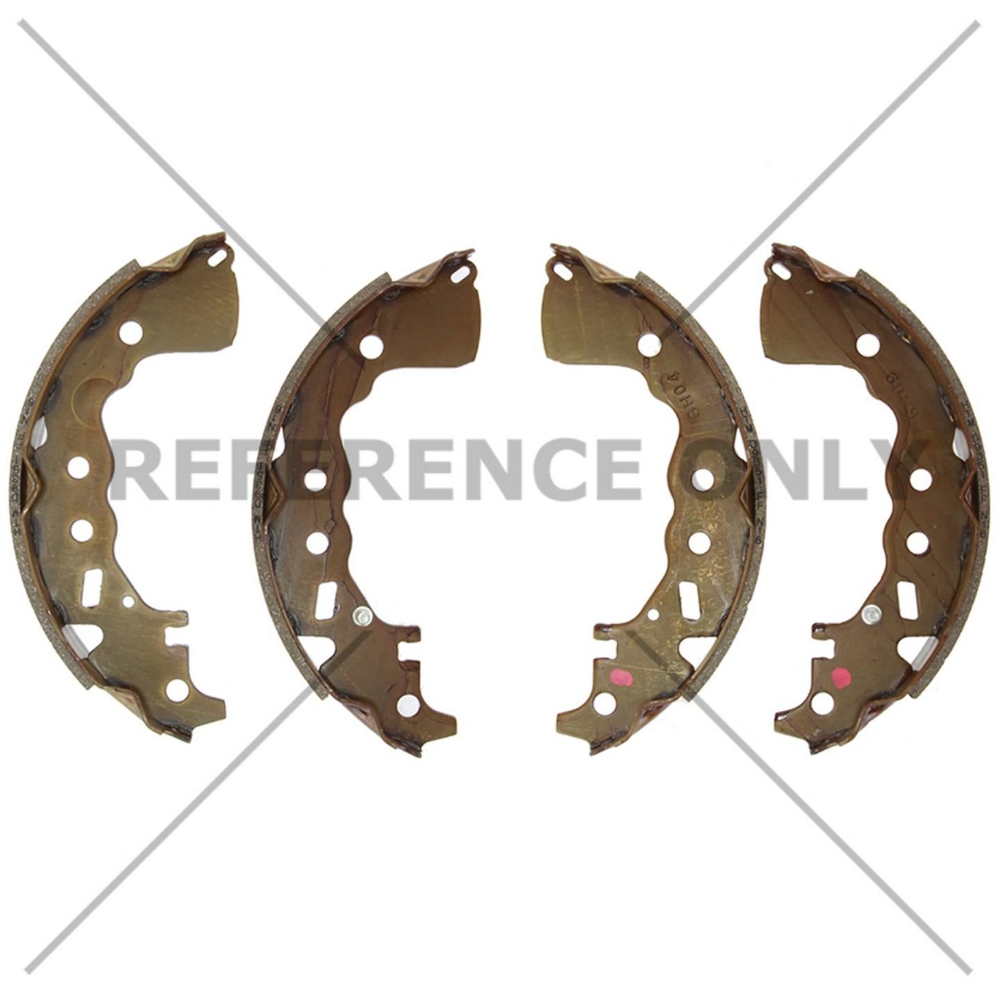 Centric Parts Premium Brake Shoes  top view frsport 111.60020