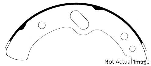 Stoptech Centric Heavy Duty Brake Shoes - Front 112.06720