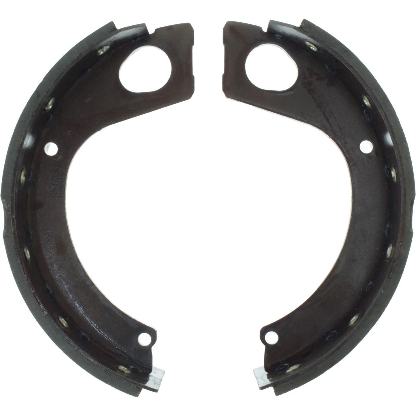 StopTech Riveted Parking Brake Shoes  top view frsport 112.10620