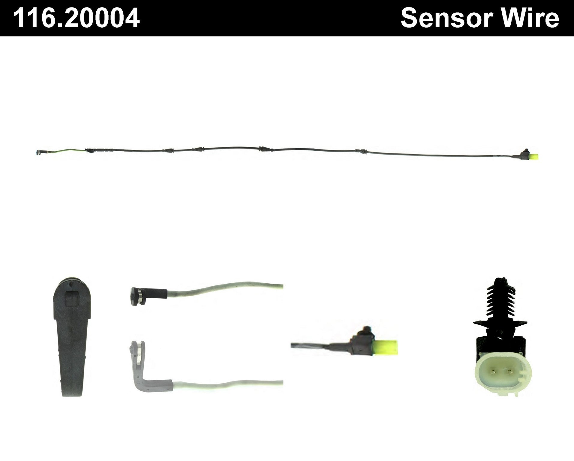 centric parts brake pad sensor wire  frsport 116.20004