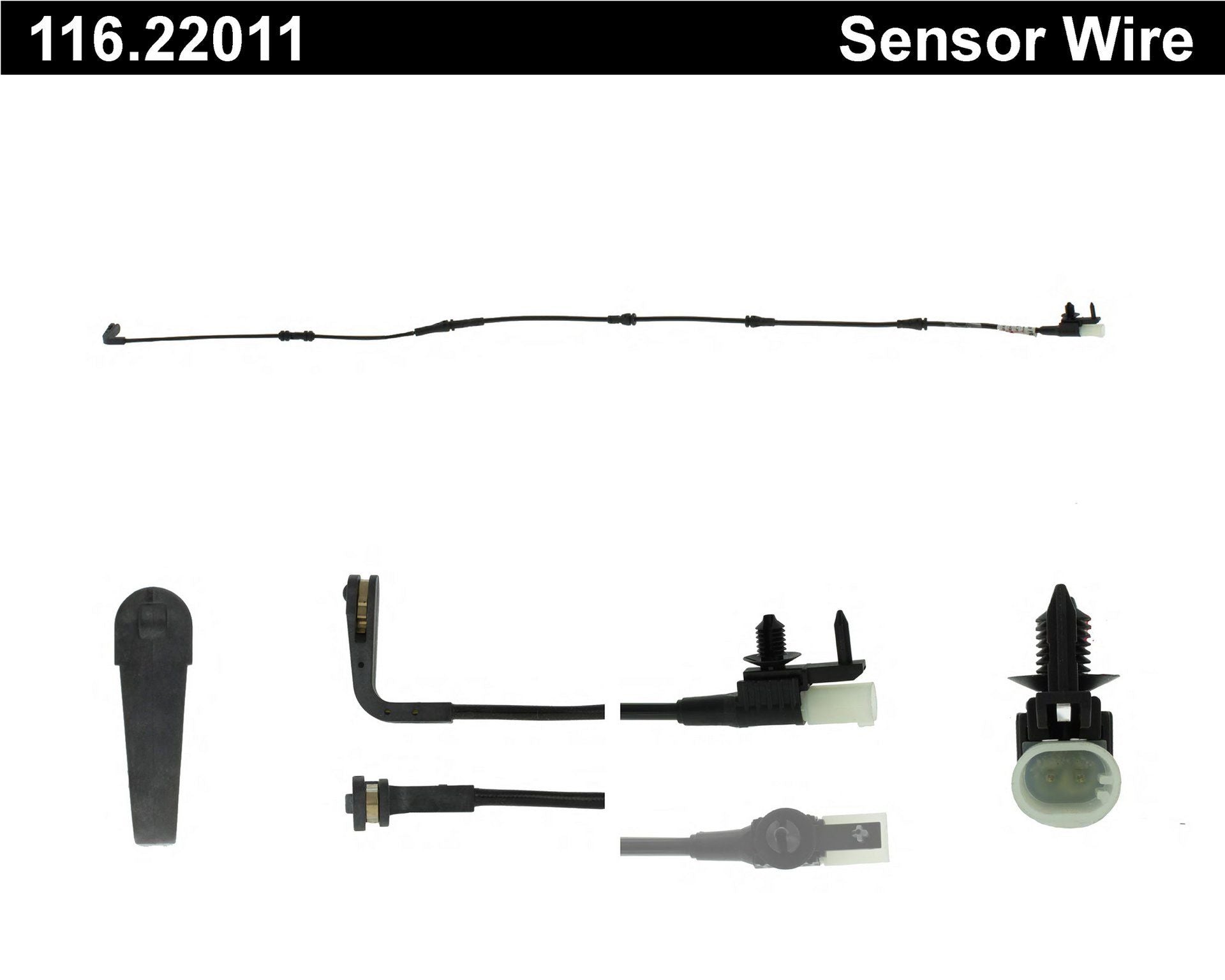 centric parts brake pad sensor wire  frsport 116.22011