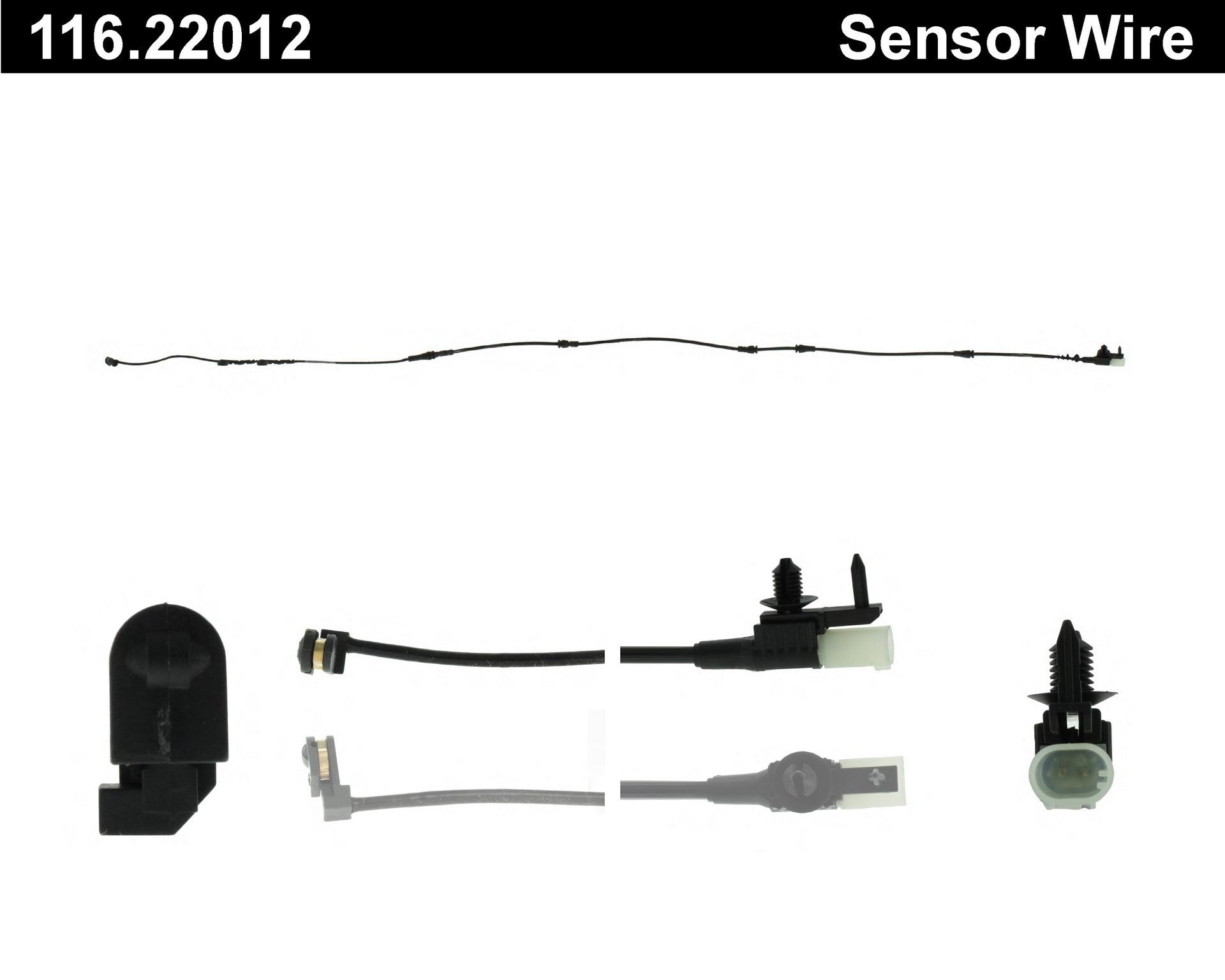 centric parts brake pad sensor wire  frsport 116.22012