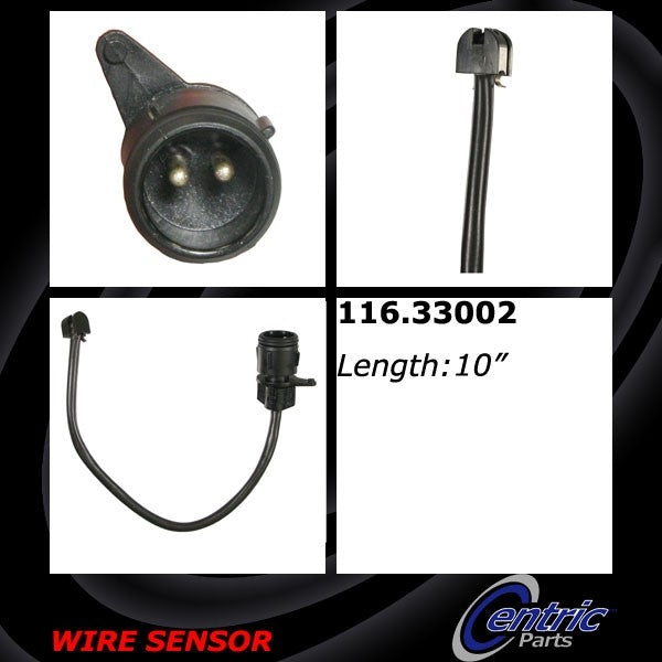 Centric Parts Brake Pad Sensor Wire  top view frsport 116.33002