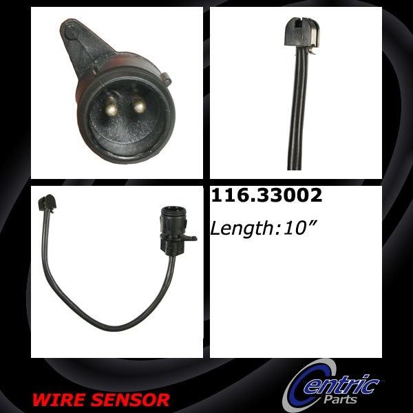 StopTech Brake Pad Sensor Wires  top view frsport 116.33002