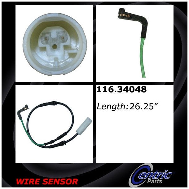 centric parts brake pad sensor wire  frsport 116.34048