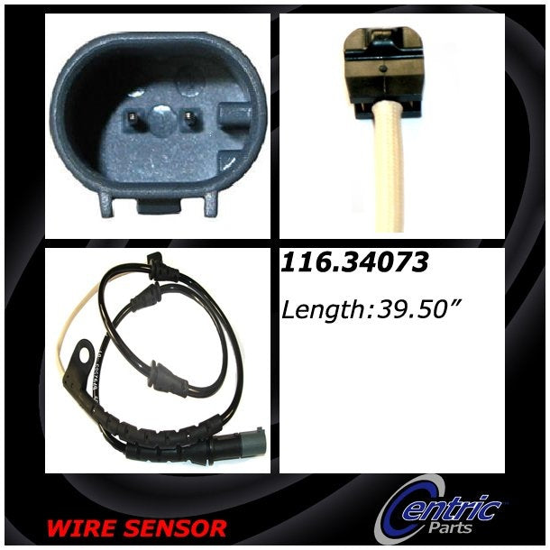 centric parts brake pad sensor wire  frsport 116.34073