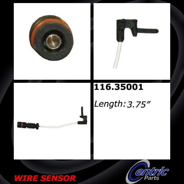 Stoptech Centric Brake Pad Sensor Wires - Front/Rear 116.35001