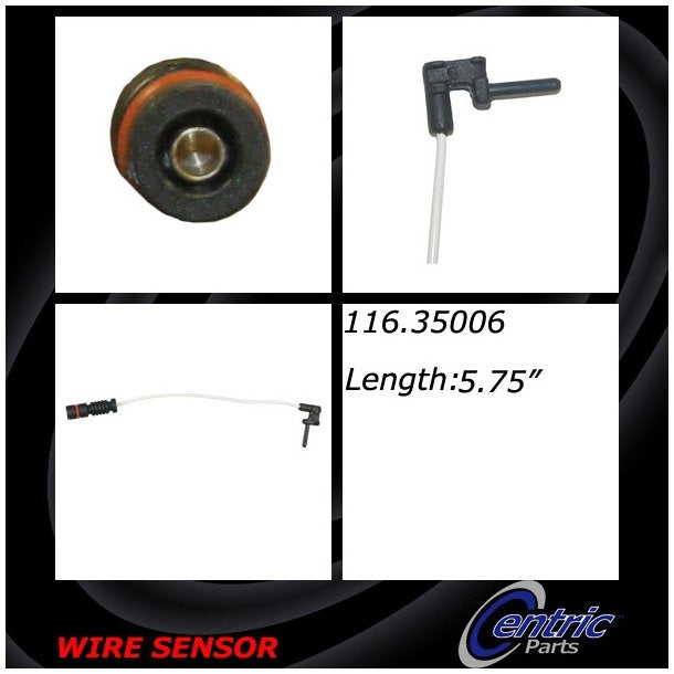 centric parts brake pad sensor wire  frsport 116.35006