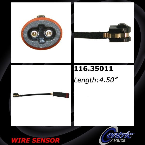 Stoptech Centric Mercedes-Benz C/E/S Class AMG Series Front Disc Brake Pad Wear Sensor Wire 116.35011