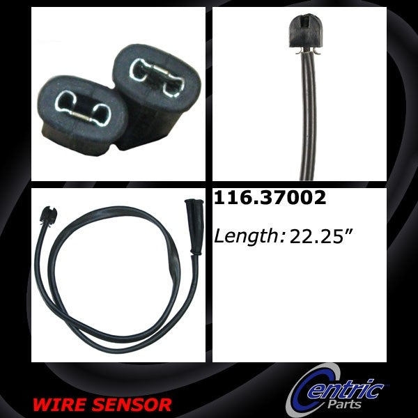 Centric Parts Brake Pad Sensor Wire  top view frsport 116.37002