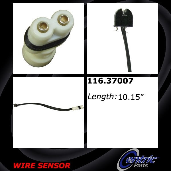 StopTech Brake Pad Sensor Wires  top view frsport 116.37007