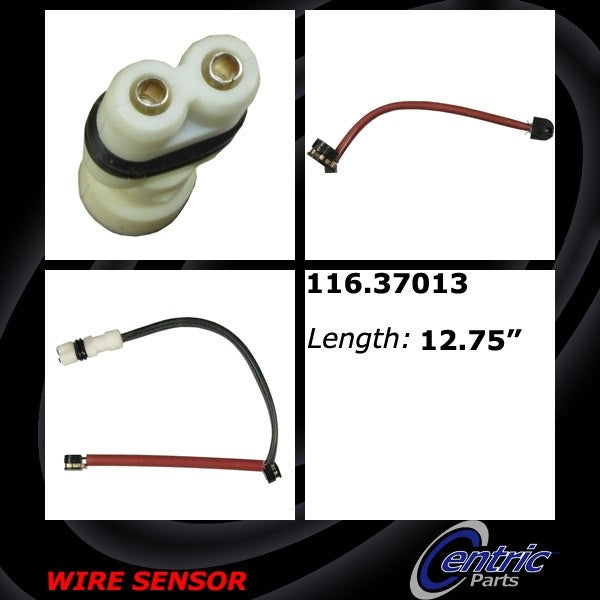 Centric Parts Brake Pad Sensor Wire  top view frsport 116.37013