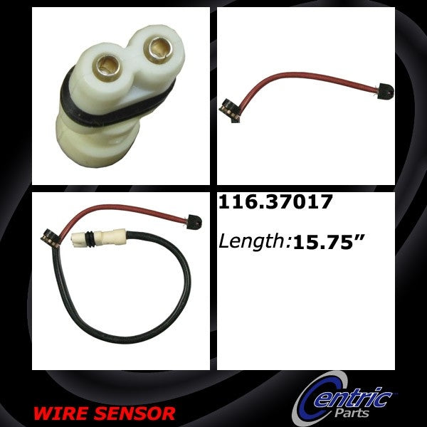 StopTech Brake Pad Sensor Wires  top view frsport 116.37017