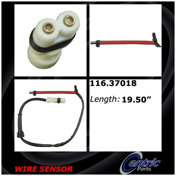 centric parts brake pad sensor wire  frsport 116.37018