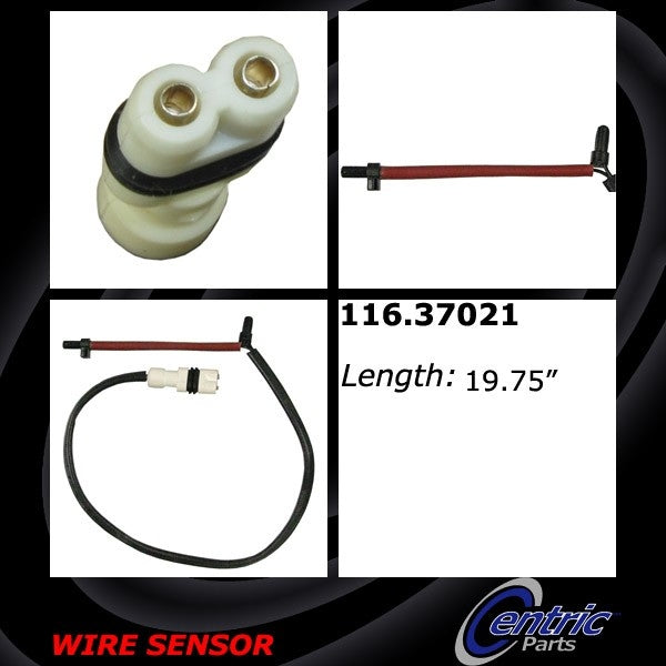 Centric Parts Brake Pad Sensor Wire  top view frsport 116.37021