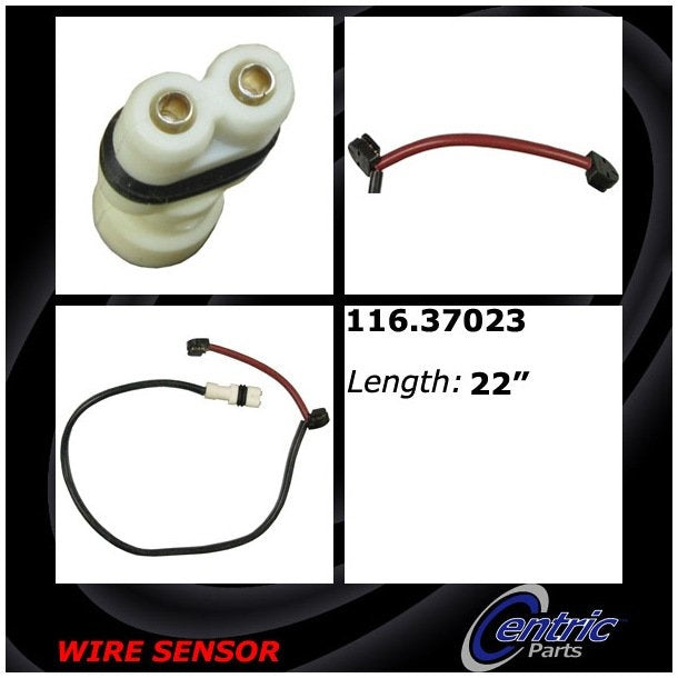 centric parts brake pad sensor wire  frsport 116.37023