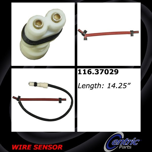 StopTech Brake Pad Sensor Wires  top view frsport 116.37029