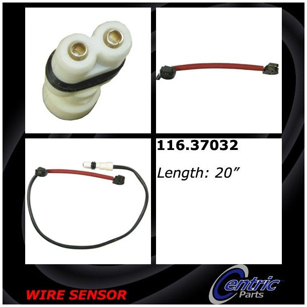 centric parts brake pad sensor wire  frsport 116.37032