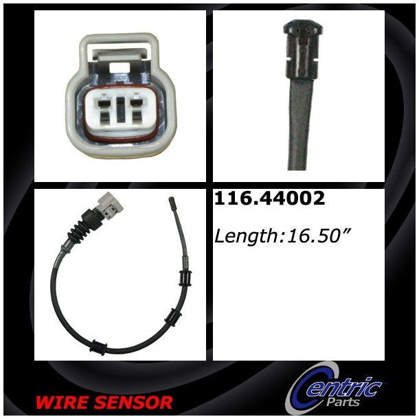 centric parts brake pad sensor wire  frsport 116.44002