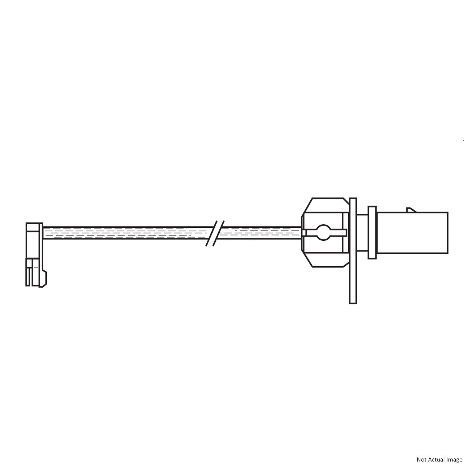 centric parts brake pad sensor wire  frsport 116.74003