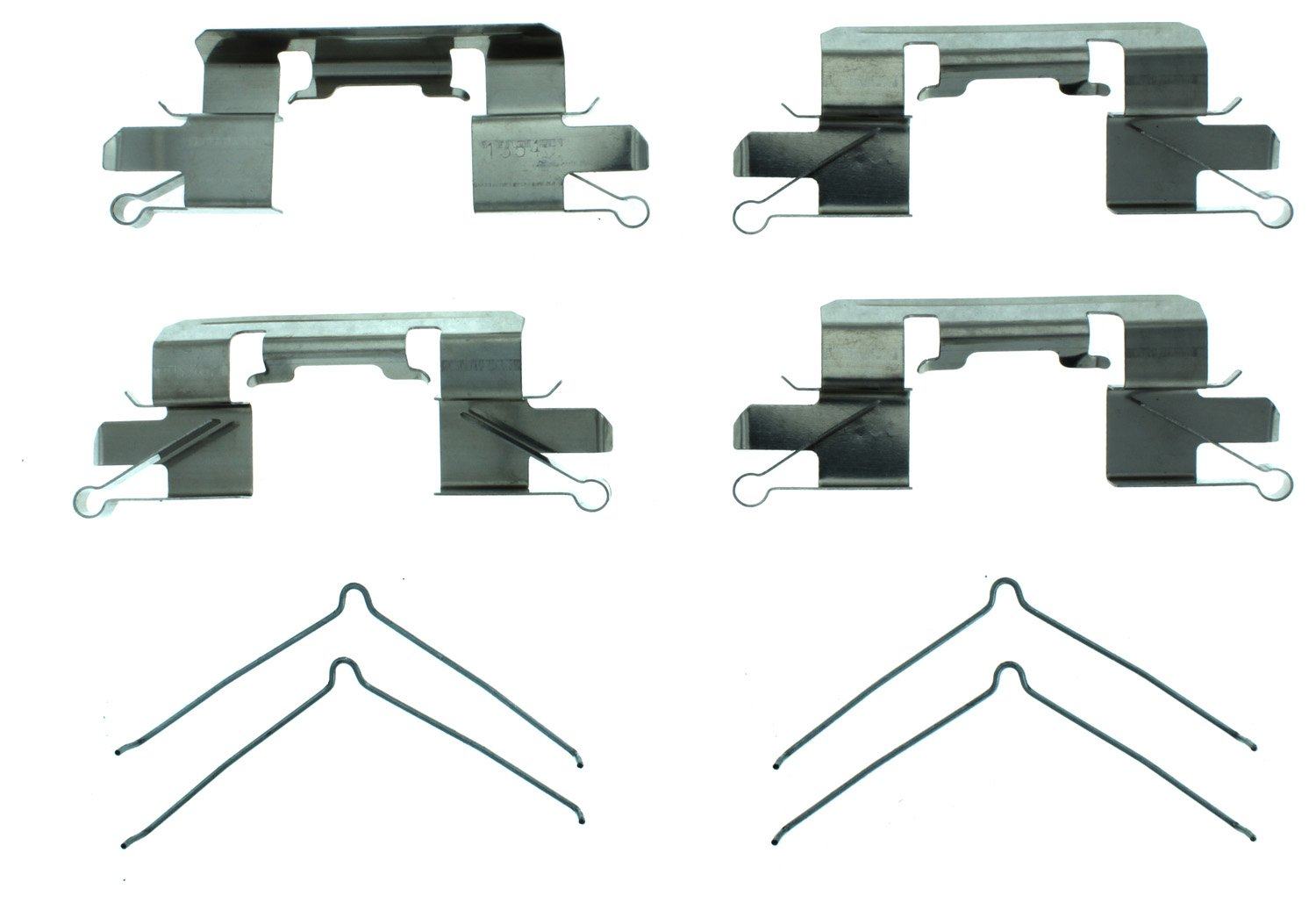 centric parts disc brake hardware kit  frsport 117.42046