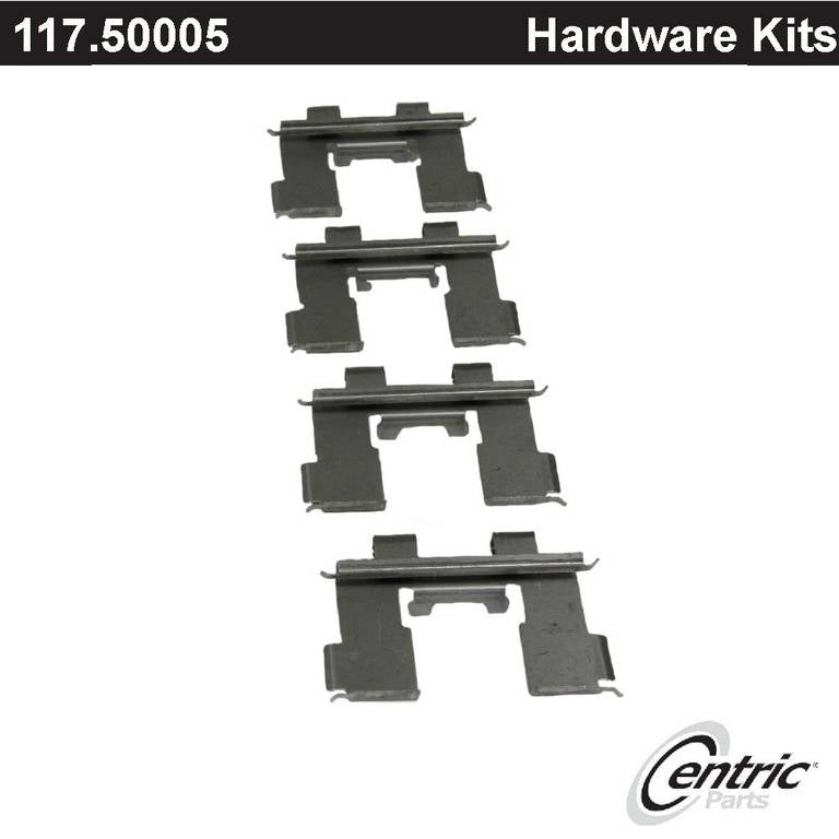 Centric Parts Disc Brake Hardware Kit  top view frsport 117.50005