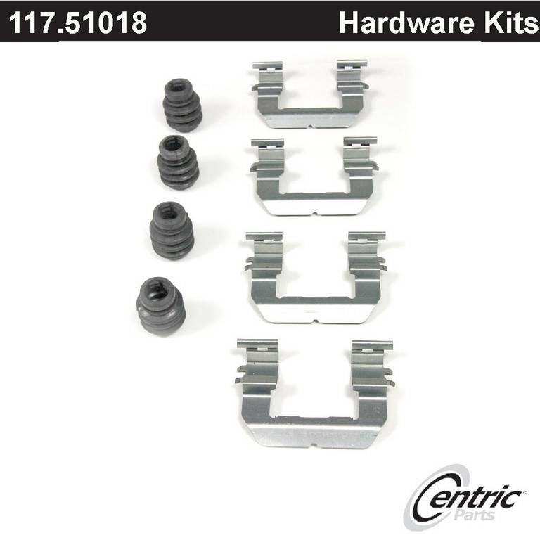 centric parts disc brake hardware kit  frsport 117.51018