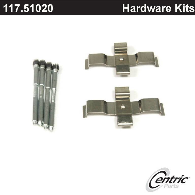 Stoptech Centric 10-14 Hyundai Genesis Coupe 2.0L / 3.8L Pad Clips Rear Disc Brake Hardware 117.51020