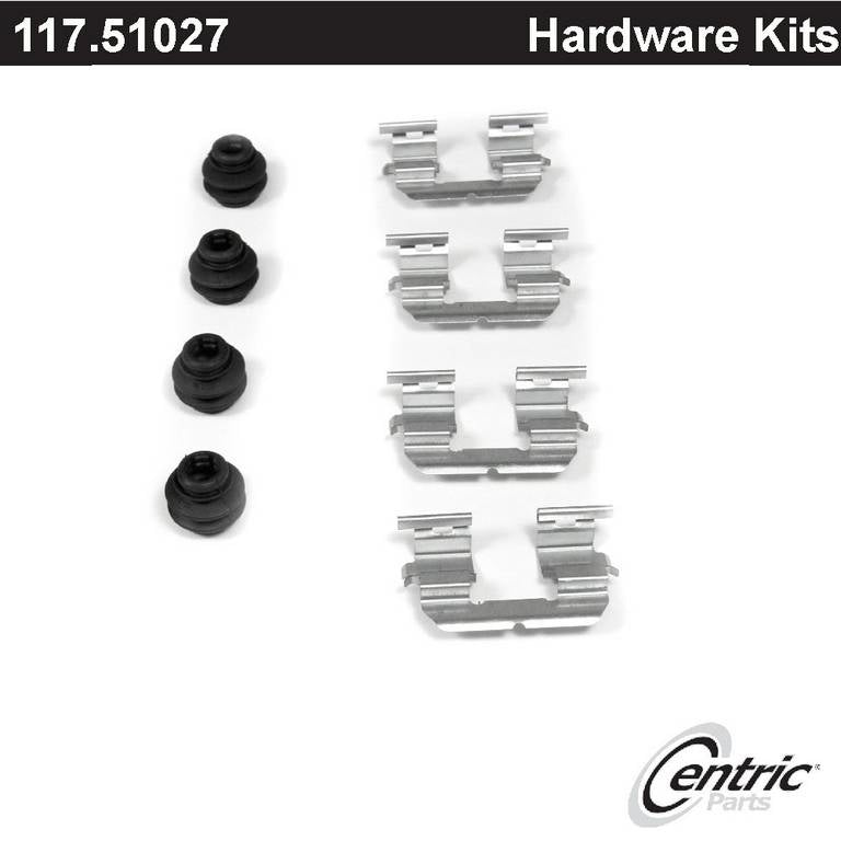 centric parts disc brake hardware kit  frsport 117.51027