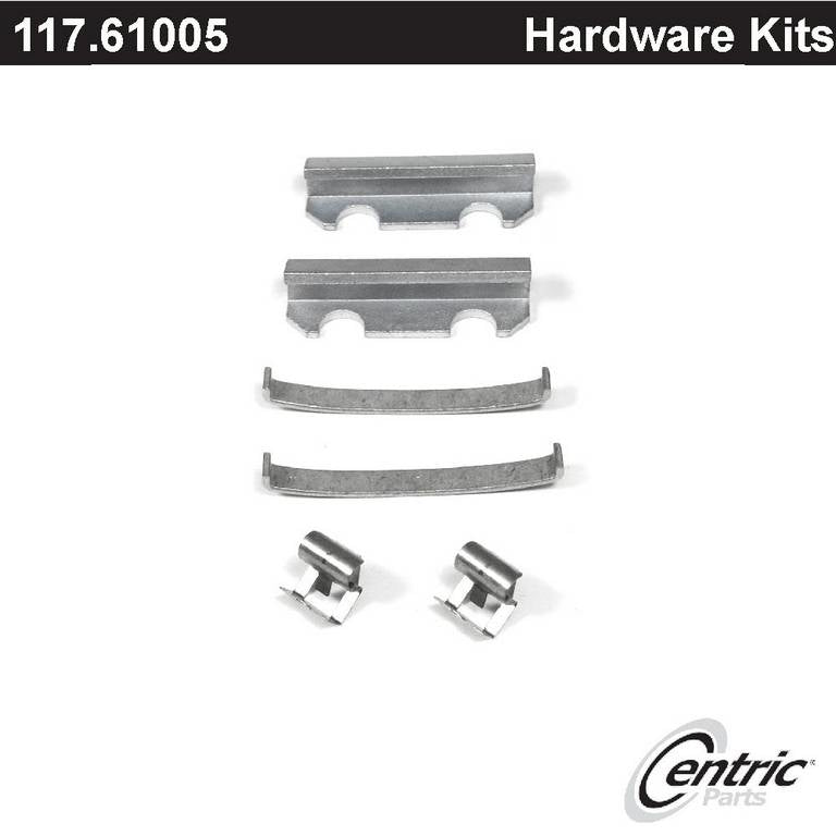 centric parts disc brake hardware kit  frsport 117.61005