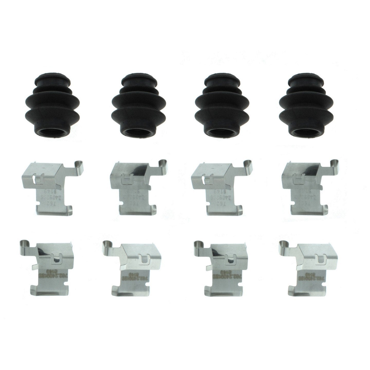 Centric Parts Disc Brake Hardware Kit  top view frsport 117.61048