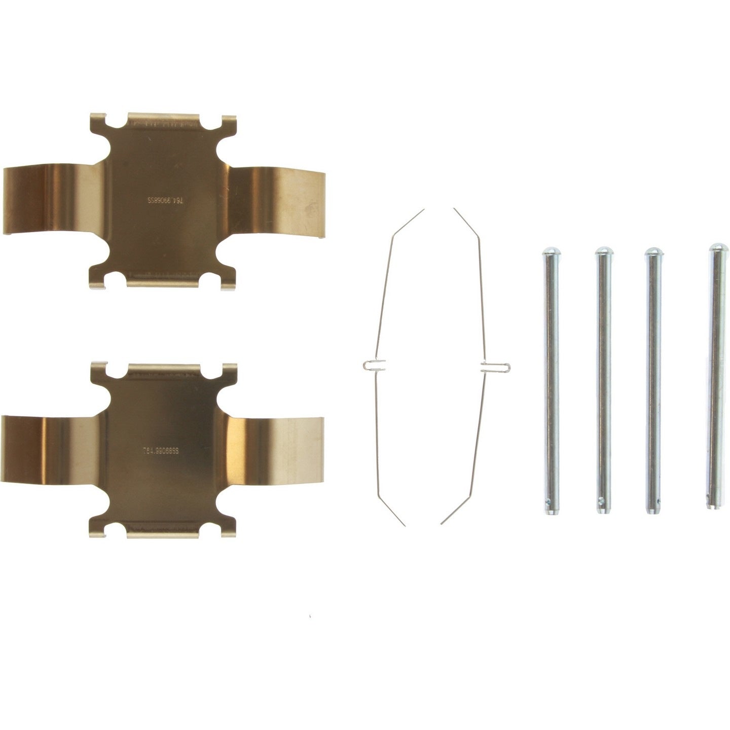 Stoptech Centric Disc Brake Hardware Kit - Front 117.61056