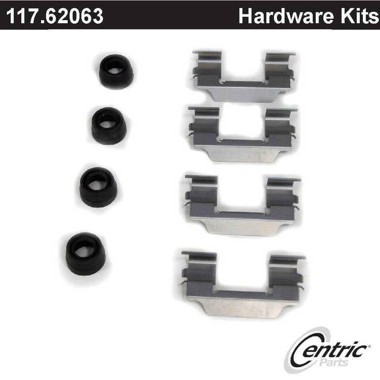 centric parts disc brake hardware kit  frsport 117.62063