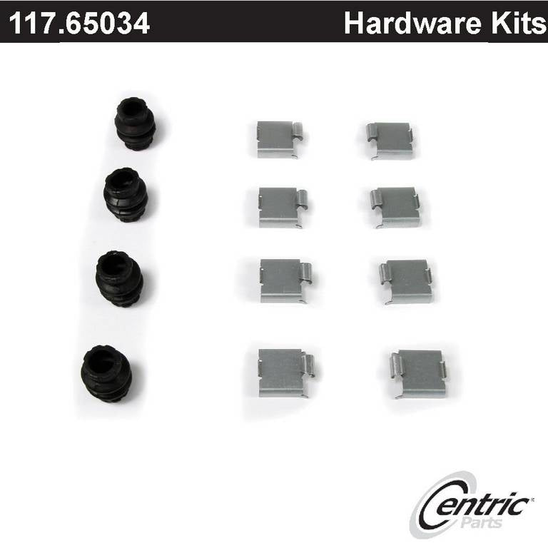 centric parts disc brake hardware kit  frsport 117.65034