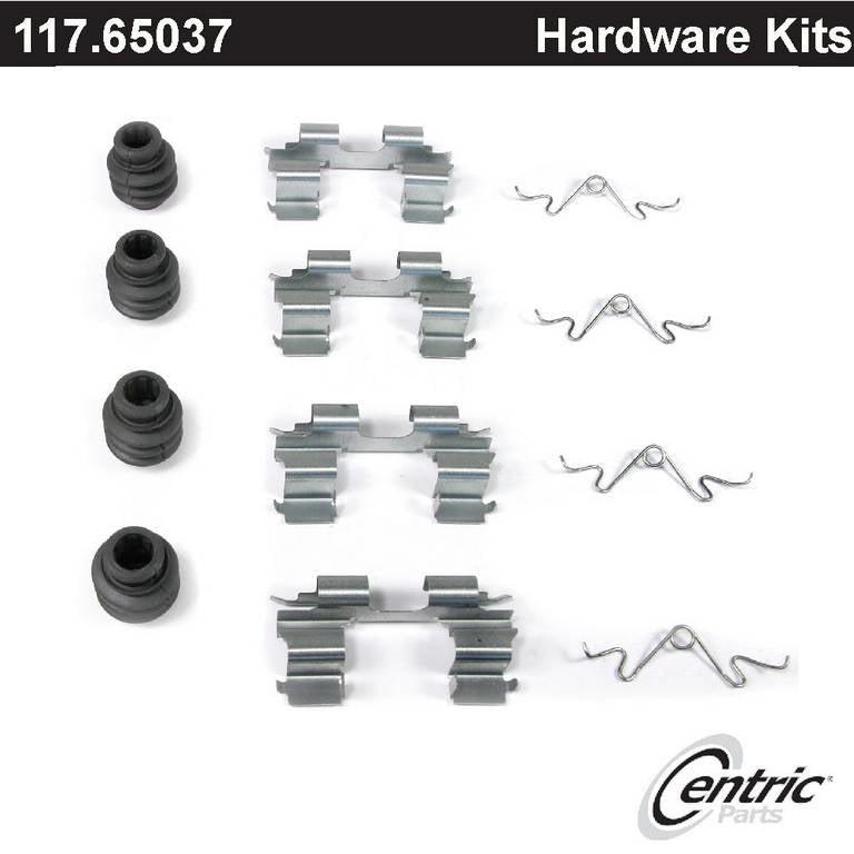 centric parts disc brake hardware kit  frsport 117.65037