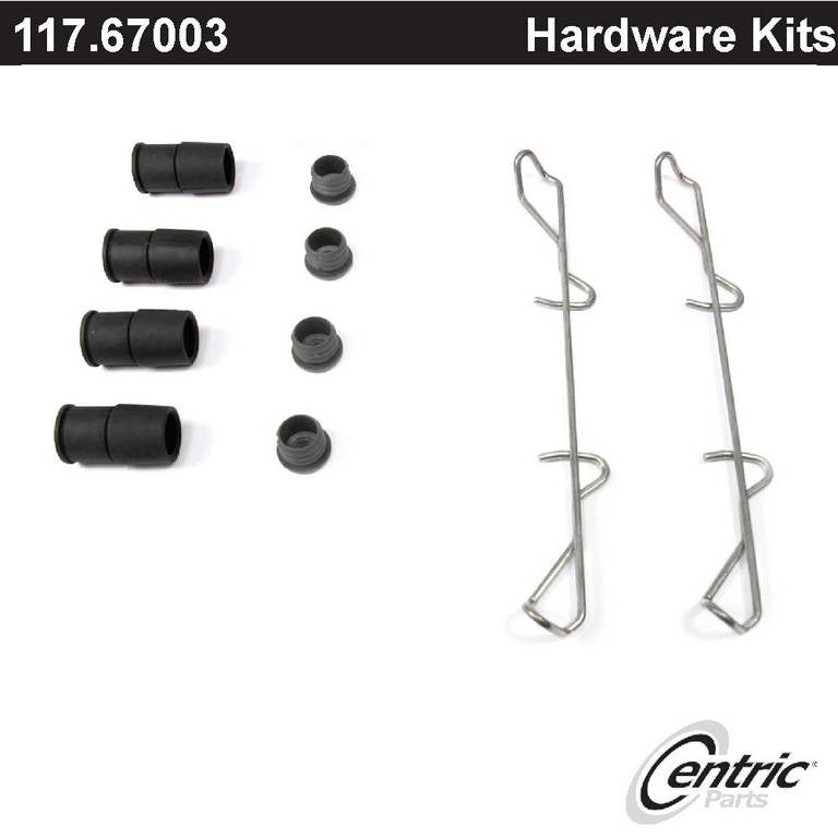 centric parts disc brake hardware kit  frsport 117.67003