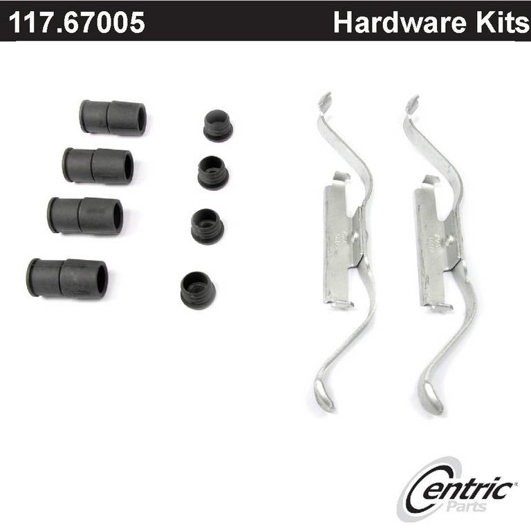 centric parts disc brake hardware kit  frsport 117.67005