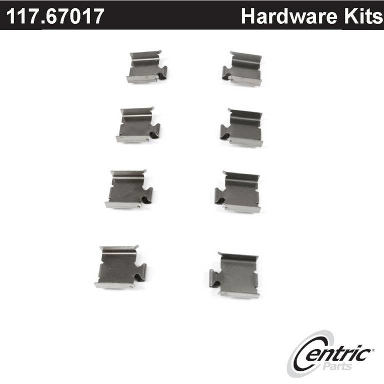 centric parts disc brake hardware kit  frsport 117.67017