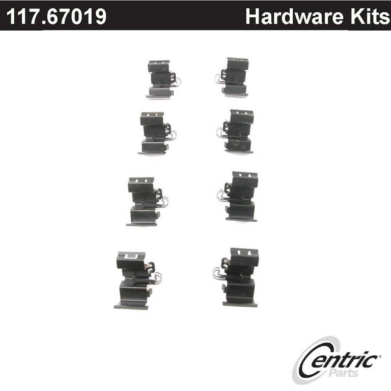 Centric Parts Disc Brake Hardware Kit  top view frsport 117.67019